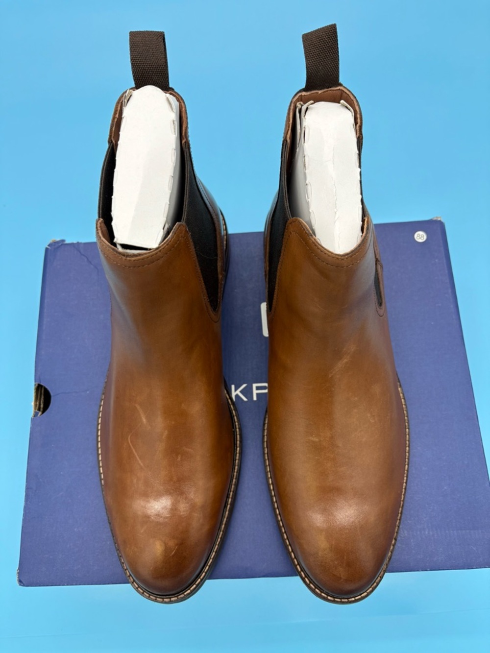 Rockport Men's Tan Leather Cassius Boots